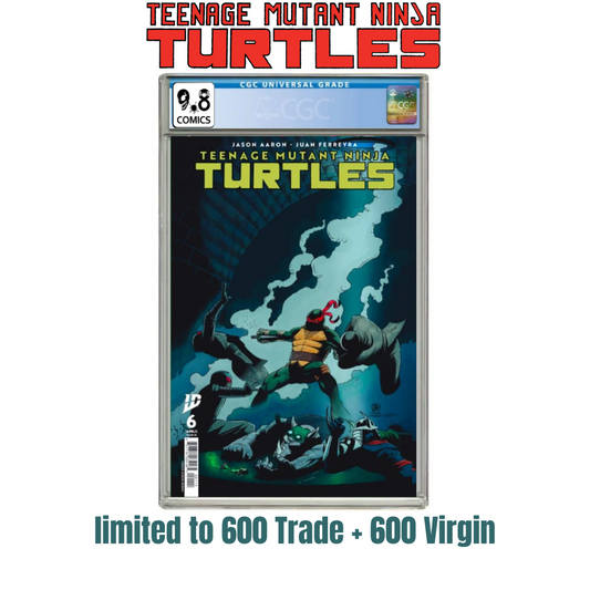 Teenage Mutant Ninja Turtles #6 9.8 Guaranteed!