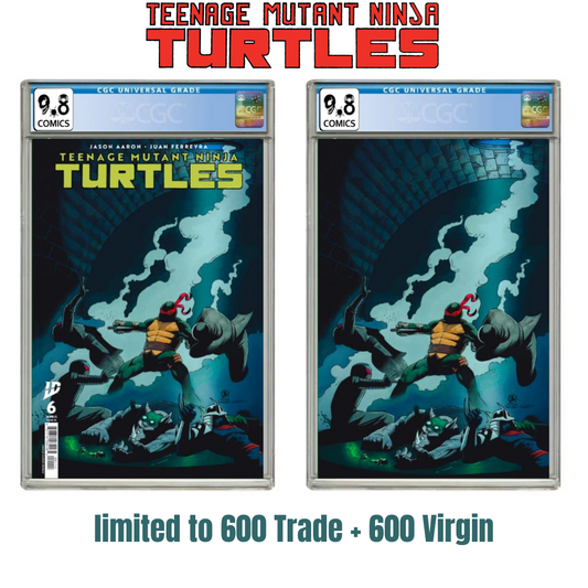 Teenage Mutant Ninja Turtles #6 9.8 Guaranteed! SET