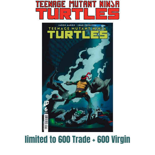 Teenage Mutant Ninja Turtles #6 RAW Trade Dress