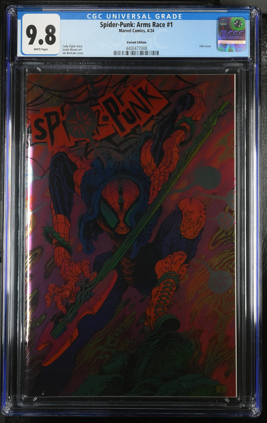 SPIDER-PUNK: ARMS RACE 1 IAN BERTRAM FOIL VARIANT