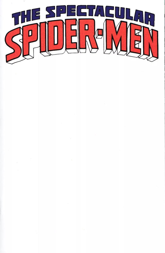 Spectacular Spider Men Blank Sketch Variant