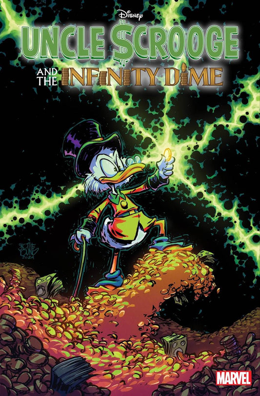 Uncle Scrooge and the Infinity Dime Signed by Skottie Young