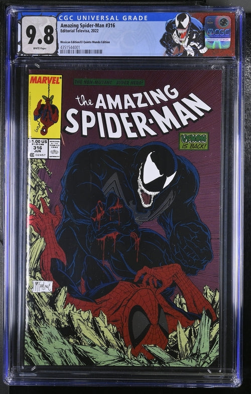 Amazing Spider Man 316: Mexico Foil Variant Lmtd 1000