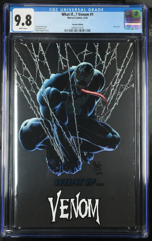 WHAT IF...? VENOM 1 PAULO SIQUEIRA FOIL VARIANT